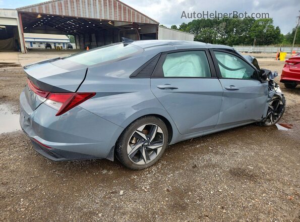 KMHLS4AG4PU419302 2023 HYUNDAI ELANTRA Gray უკანა მარჯვენა