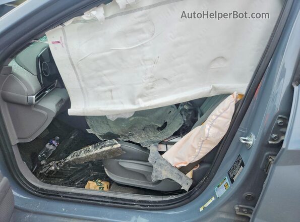 KMHLS4AG4PU419302 2023 HYUNDAI ELANTRA Gray წინა სალონის ხედი