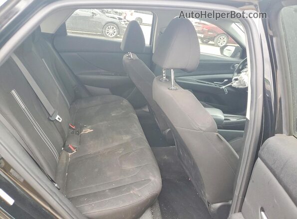 KMHLS4AG4PU519562 2023 HYUNDAI ELANTRA Черный Вид задних сидений