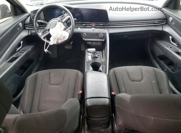 KMHLS4AG4PU519562 2023 HYUNDAI ELANTRA Черный Вид панели приборов