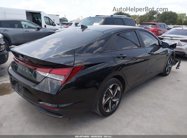 KMHLS4AG4PU525460 2023 HYUNDAI ELANTRA Black Tył prawy