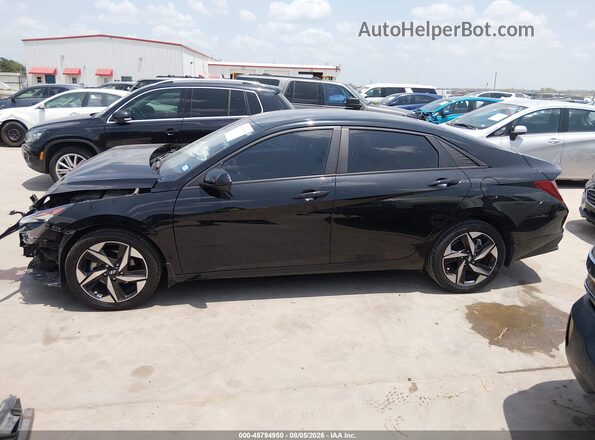 KMHLS4AG4PU525460 2023 HYUNDAI ELANTRA Black Widok wnętrza 360 stopni