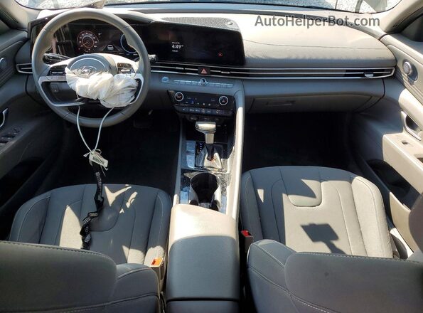 KMHLS4AG5PU387718 2023 HYUNDAI ELANTRA Black Dashboard view
