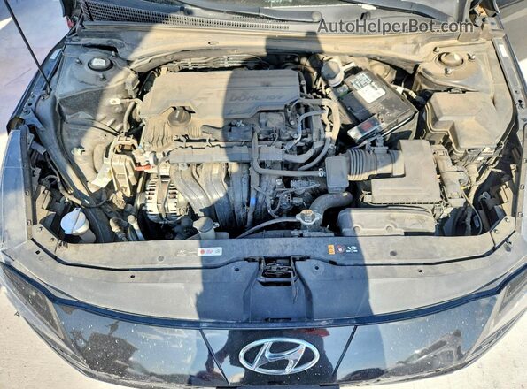 KMHLS4AG5PU416585 2023 HYUNDAI ELANTRA Black უკანა სალონის ხედი