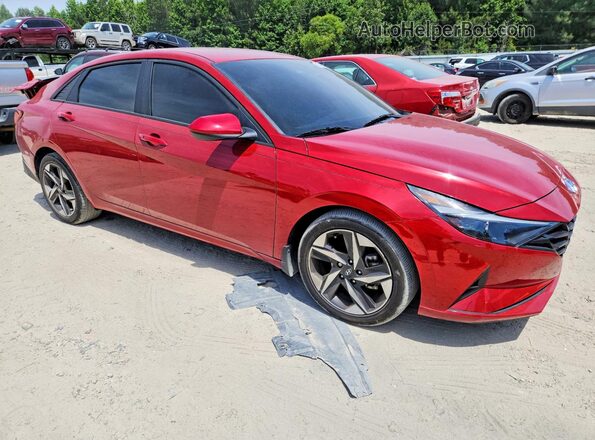 KMHLS4AG5PU428106 2023 HYUNDAI ELANTRA Red Առջևի աջ