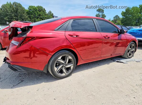 KMHLS4AG5PU428106 2023 HYUNDAI ELANTRA Red Հետևի աջ