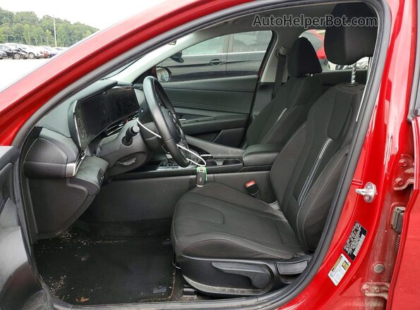 KMHLS4AG5PU483770 2023 HYUNDAI ELANTRA Red Vista interior delantera