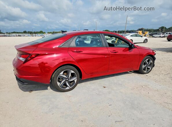 KMHLS4AG5PU486152 2023 HYUNDAI ELANTRA Red Հետևի աջ