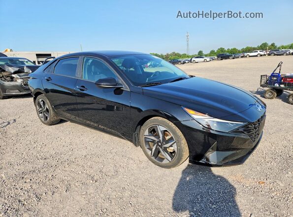 KMHLS4AG5PU518288 2023 HYUNDAI ELANTRA Black Передня права чверть