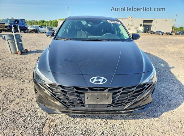 KMHLS4AG5PU518288 2023 HYUNDAI ELANTRA Black Вид спереду