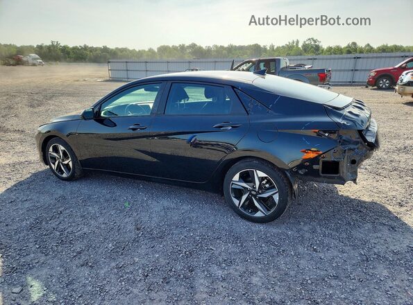 KMHLS4AG5PU518288 2023 HYUNDAI ELANTRA Black Задня ліва чверть