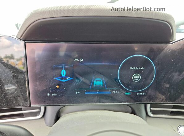 KMHLS4AG5PU552523 2023 HYUNDAI ELANTRA Gray Вид щитка приладів