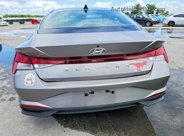 KMHLS4AG5PU552523 2023 HYUNDAI ELANTRA Gray Вид ззаду