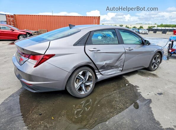 KMHLS4AG5PU552523 2023 HYUNDAI ELANTRA Gray Задня права чверть