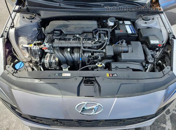 KMHLS4AG5PU552523 2023 HYUNDAI ELANTRA Gray Вид задньої частини салону