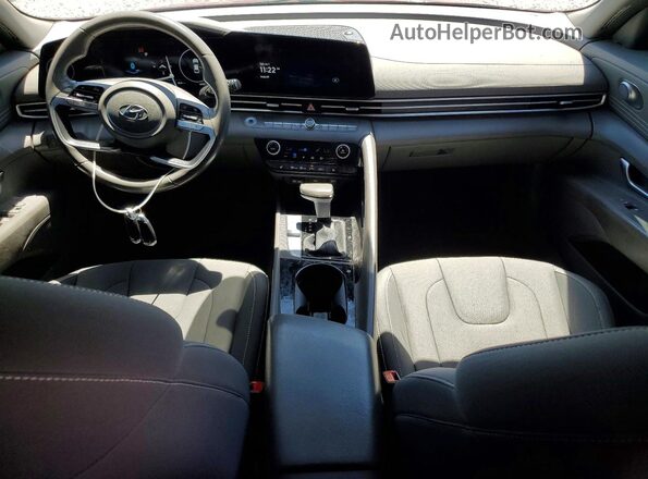 KMHLS4AG5PU591127 2023 HYUNDAI ELANTRA Красный Вид панели приборов