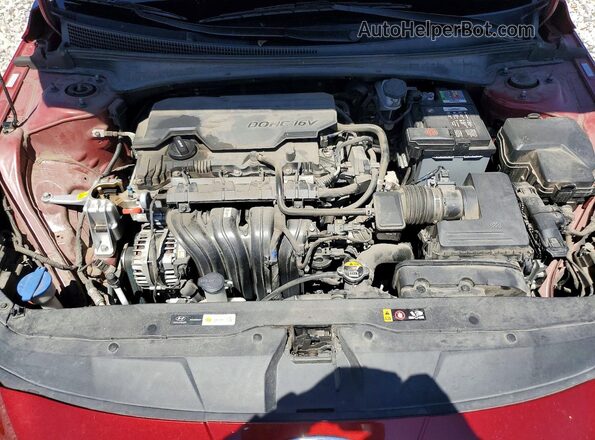 KMHLS4AG5PU591127 2023 HYUNDAI ELANTRA Красный Вид задней части салона