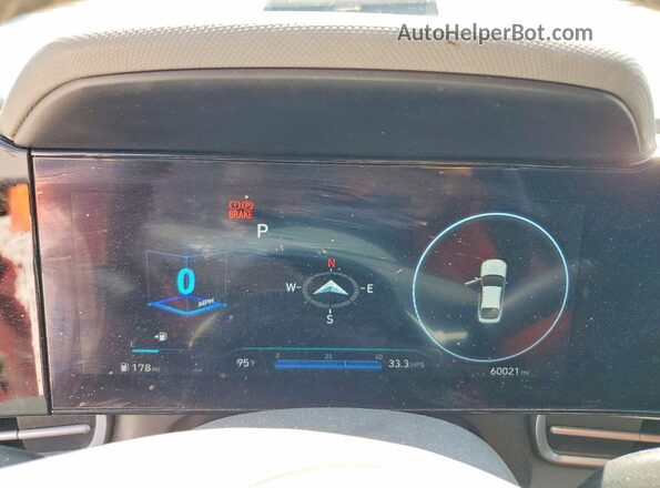 KMHLS4AG5PU591127 2023 HYUNDAI ELANTRA Красный Вид щитка приборов