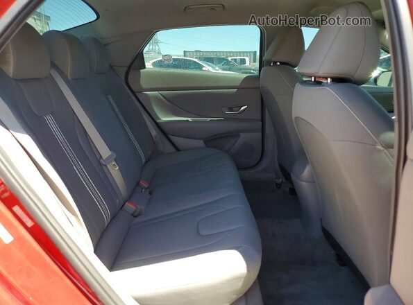 KMHLS4AG5PU591127 2023 HYUNDAI ELANTRA Красный Вид задних сидений