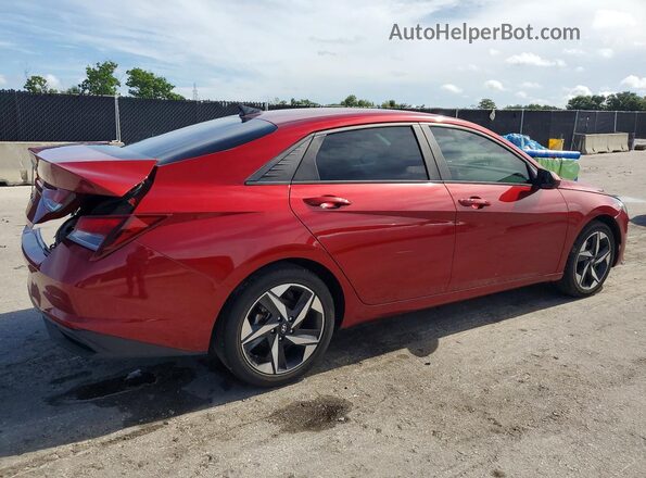 KMHLS4AG5PU591788 2023 HYUNDAI ELANTRA Red Rear right