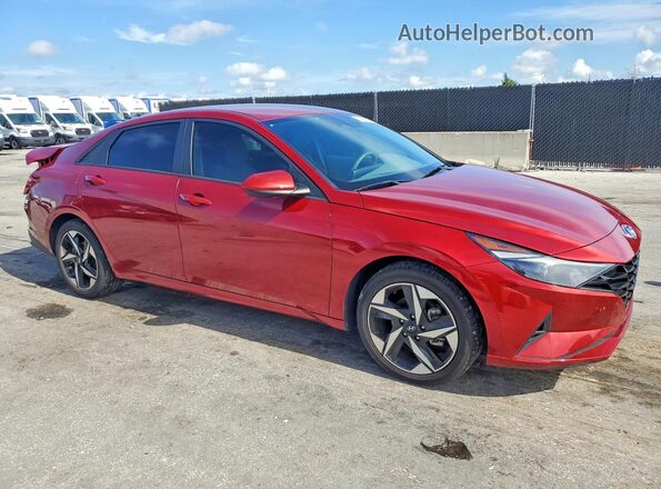 KMHLS4AG5PU591788 2023 HYUNDAI ELANTRA Red Front right