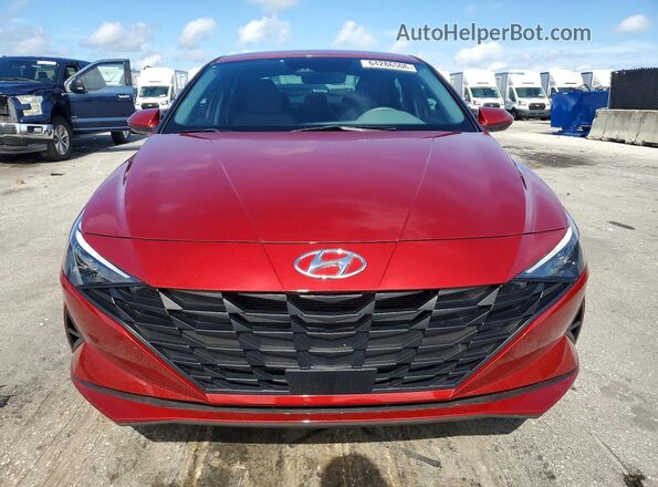 KMHLS4AG5PU591788 2023 HYUNDAI ELANTRA Red Front view