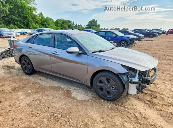 KMHLS4AG6NU214299 2022 HYUNDAI ELANTRA Gray Przód prawy
