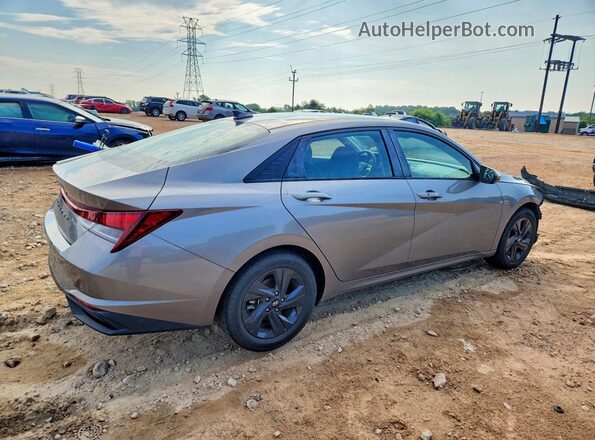 KMHLS4AG6NU214299 2022 HYUNDAI ELANTRA Gray Tył prawy