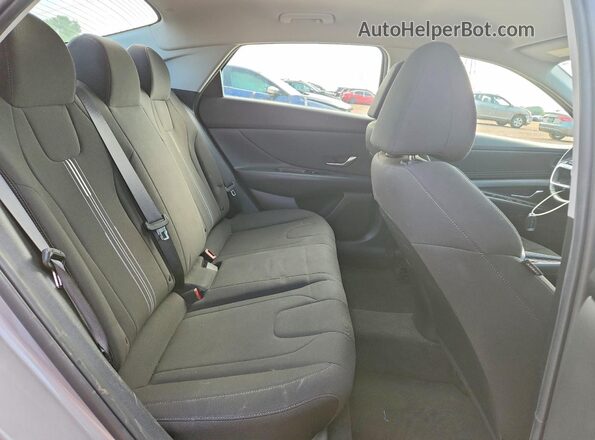 KMHLS4AG6NU214299 2022 HYUNDAI ELANTRA Gray Widok tylnych siedzeń