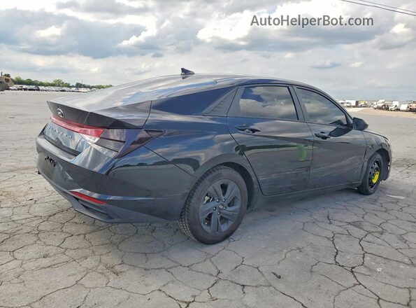 KMHLS4AG6NU252616 2022 HYUNDAI ELANTRA Black Tył prawy