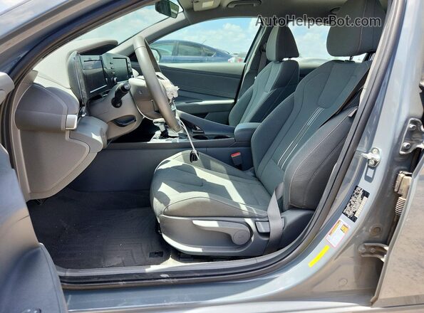 KMHLS4AG6NU318422 2022 HYUNDAI ELANTRA Gray Front interior view