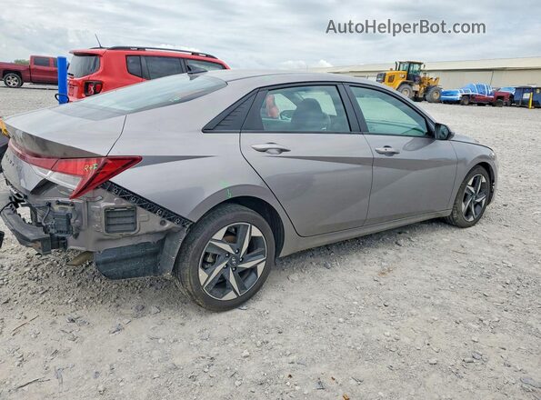 KMHLS4AG6PU509535 2023 HYUNDAI ELANTRA Silver Задня права чверть