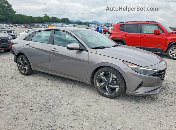 KMHLS4AG6PU509535 2023 HYUNDAI ELANTRA Silver Передня права чверть