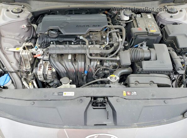 KMHLS4AG6PU509535 2023 HYUNDAI ELANTRA Silver Вид задньої частини салону