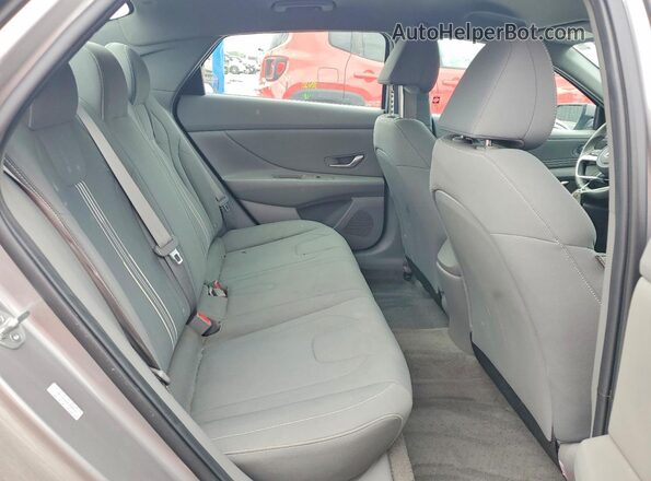 KMHLS4AG6PU509535 2023 HYUNDAI ELANTRA Silver Вид задніх сидінь