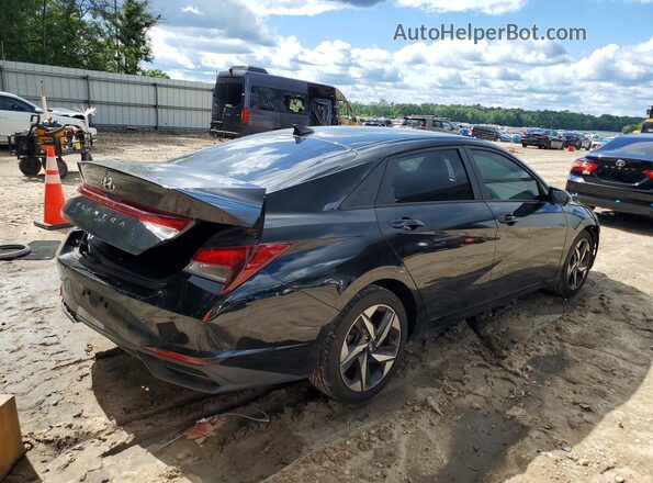 KMHLS4AG6PU525640 2023 HYUNDAI ELANTRA Black Հետևի աջ