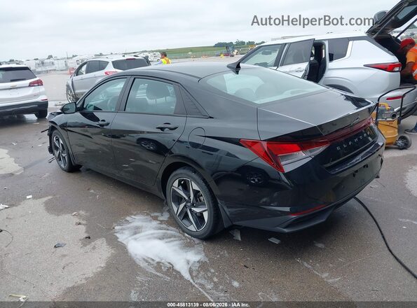 KMHLS4AG6PU558671 2023 HYUNDAI ELANTRA Black Задня ліва чверть