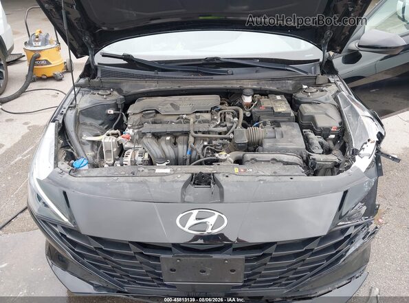 KMHLS4AG6PU558671 2023 HYUNDAI ELANTRA Black Вид ззаду