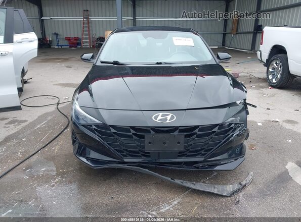 KMHLS4AG6PU558671 2023 HYUNDAI ELANTRA Black Вид щитка приладів