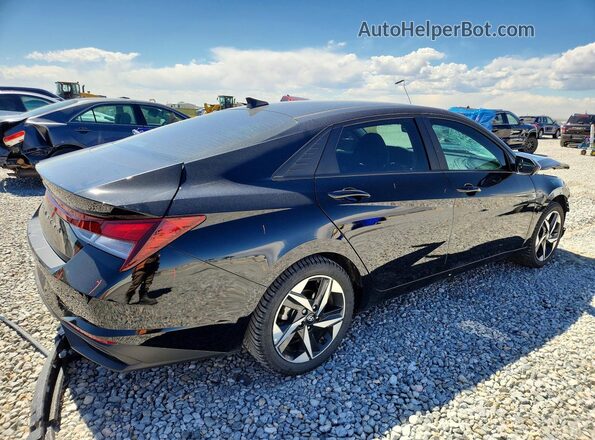 KMHLS4AG6PU568004 2023 HYUNDAI ELANTRA Black Задня права чверть