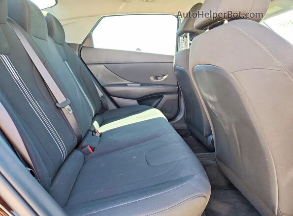 KMHLS4AG6PU568004 2023 HYUNDAI ELANTRA Black Вид задніх сидінь