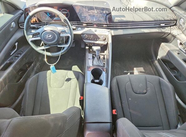 KMHLS4AG6PU568004 2023 HYUNDAI ELANTRA Black Вид панелі приладів