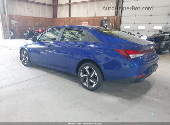 KMHLS4AG6PU579147 2023 HYUNDAI ELANTRA Blue Rear left