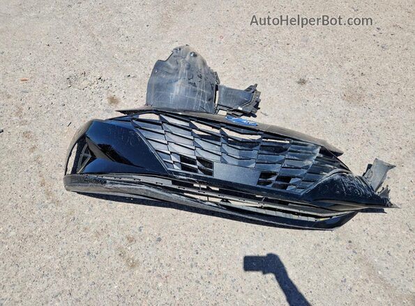 KMHLS4AG6PU585501 2023 HYUNDAI ELANTRA Черный Вид подкапотного пространства