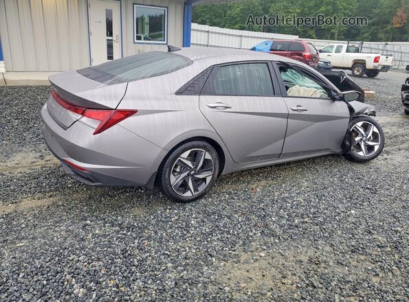 KMHLS4AG6PU601678 2023 HYUNDAI ELANTRA Silver უკანა მარჯვენა