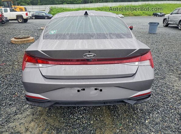 KMHLS4AG6PU601678 2023 HYUNDAI ELANTRA Silver უკანა ხედი