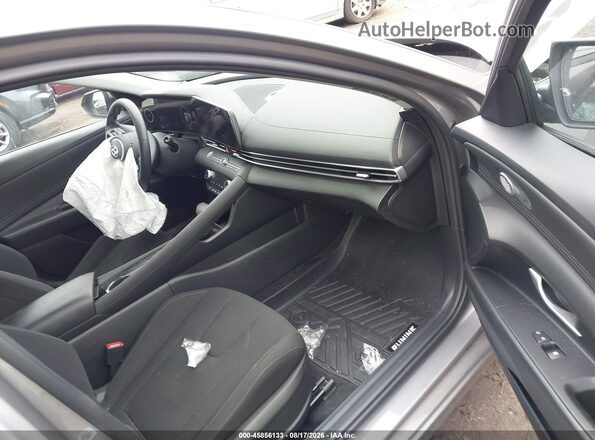 KMHLS4AG6PU614804 2023 HYUNDAI ELANTRA Silver Սալոնի դիմացի տեսք