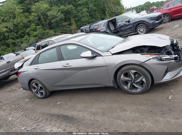 KMHLS4AG6PU614804 2023 HYUNDAI ELANTRA Silver Սալոնի հետևի տեսք