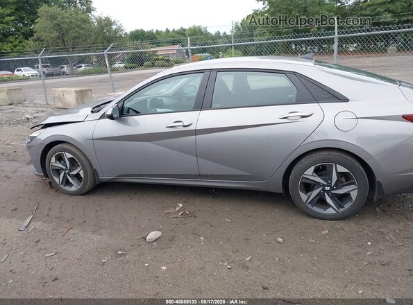 KMHLS4AG6PU614804 2023 HYUNDAI ELANTRA Silver Սալոնի 360 աստիճան տեսք