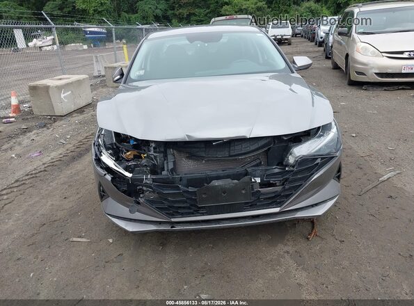 KMHLS4AG6PU614804 2023 HYUNDAI ELANTRA Silver Սարքավորումների վահանակի տեսք